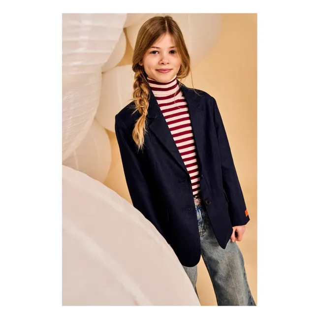 Jersey de rayas Vicky | Burdeos