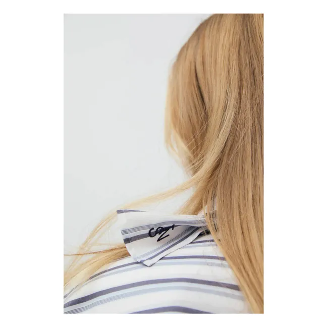 Estela Carreaux Hemd | Blau