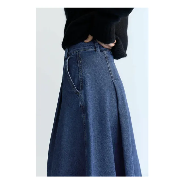 Gonna in denim TNS | Mid Blue