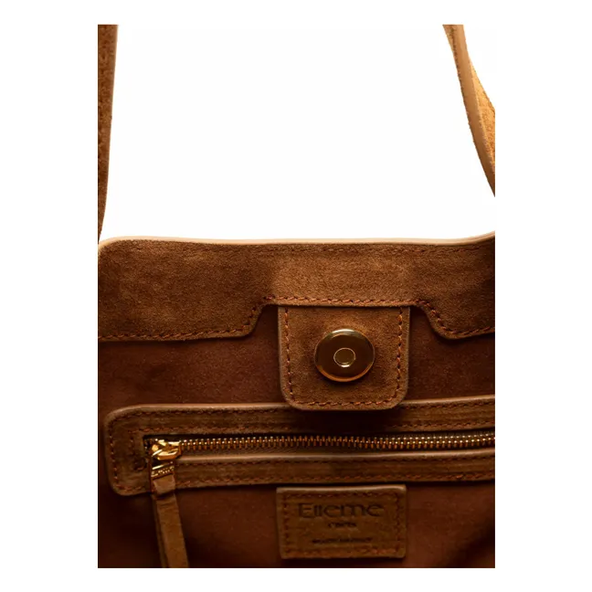 Dimple tote bag Sweden | Cognac