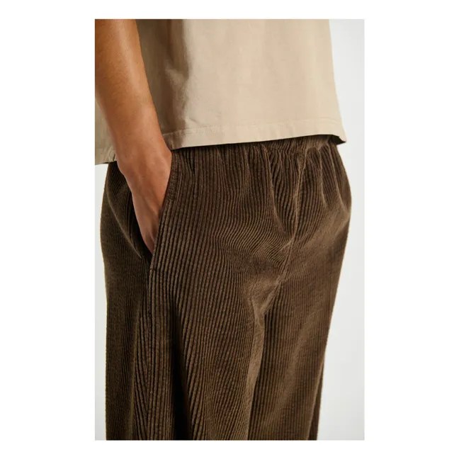 Pantalon Velours Côtelé Padow | Marron