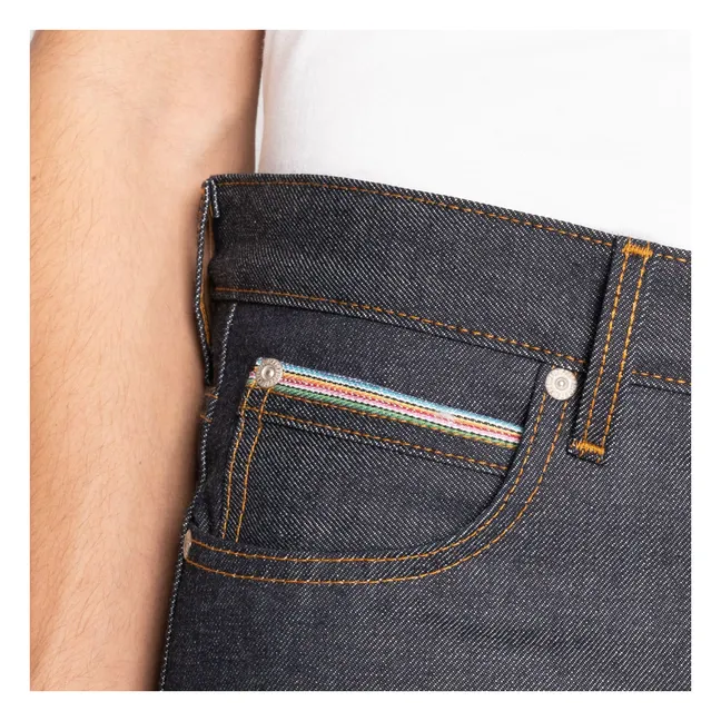 Jeans Super Guy Dia De Los Muertos Selvedge | Indigo