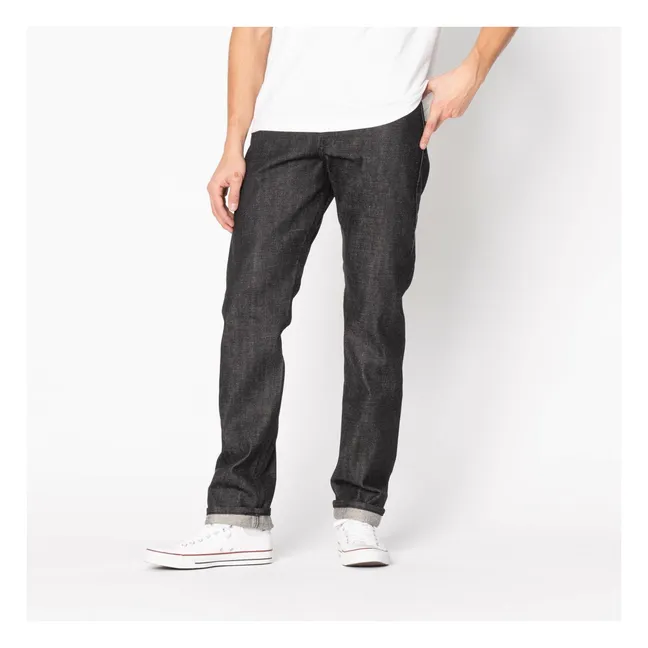 Jean Weird Guy Yatagarasu Selvedge | Noir