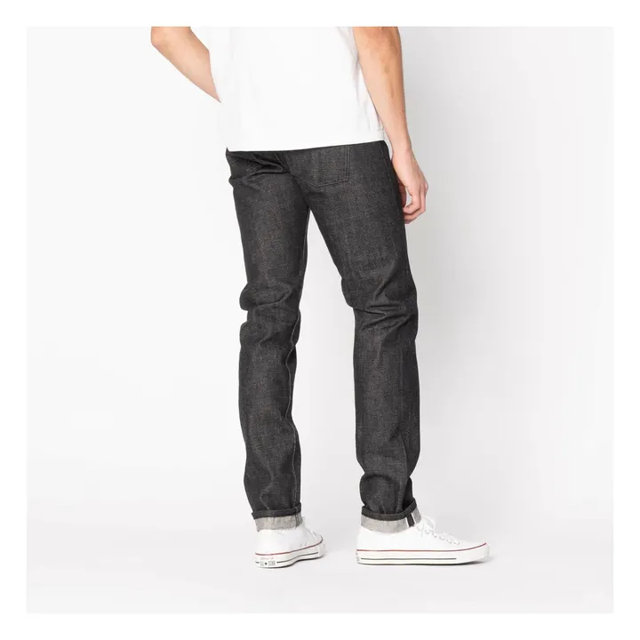 Jean Super Guy Yatagarasu Selvedge | Noir- Image produit n°5