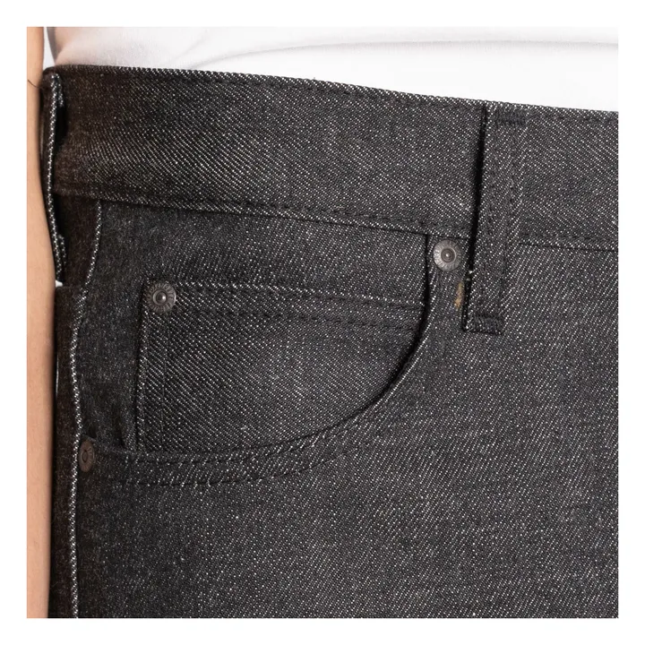 Jean Super Guy Yatagarasu Selvedge | Noir- Image produit n°2
