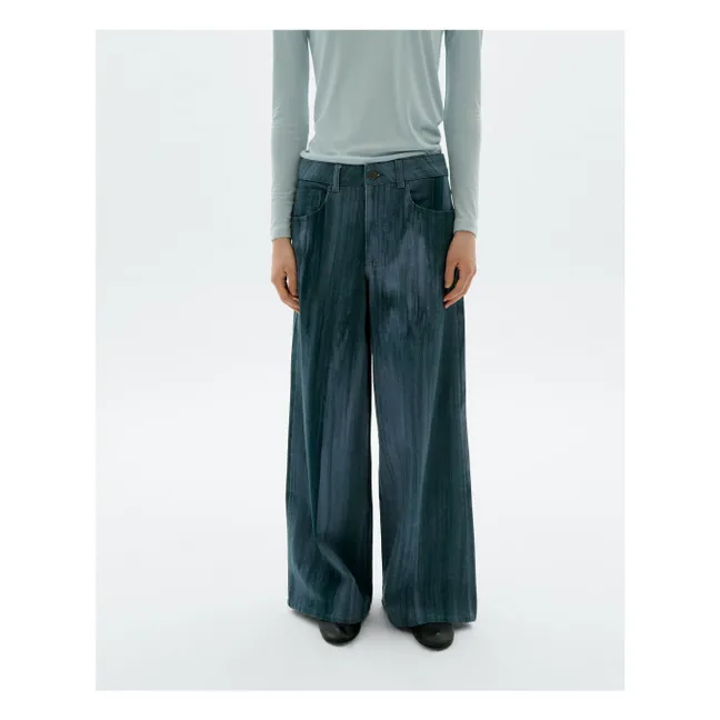 Pantalon Ombre Hedda Coton Bio | Bleu