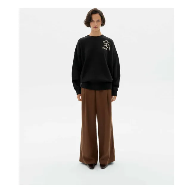 Sweat Flower Rope Jimena Coton Bio | Noir