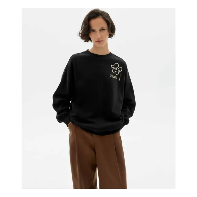 Sweat Flower Rope Jimena Coton Bio | Noir