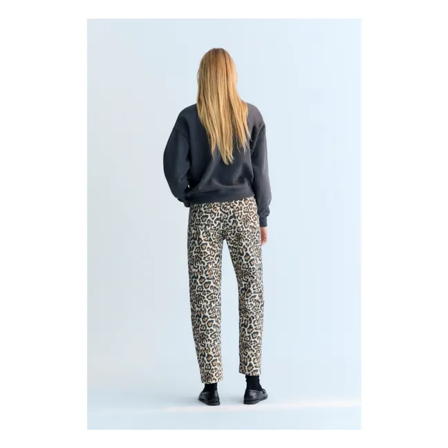 Felpa con logo TNS | Grigio chino scuro