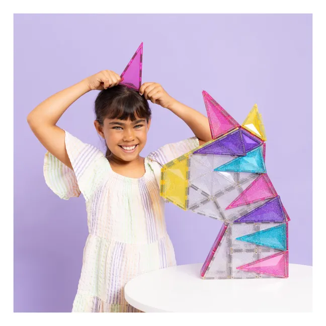 Confezione Unicorno glitterato - 56 pezzi | Glitter