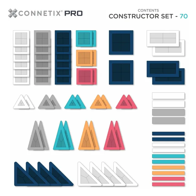 PRO Constructor Set - 70 piezas