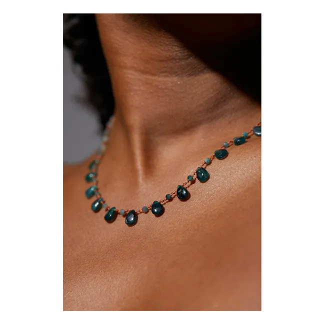 Collana Osprey Drops &amp; Beads | Grandidierite