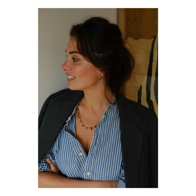 Linwood Drops &amp; Beads necklace | Vesuvianite