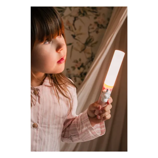 Lampe de poche Licorne | Rose