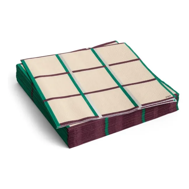 Papierservietten - 20er-Set | Seidenfarben