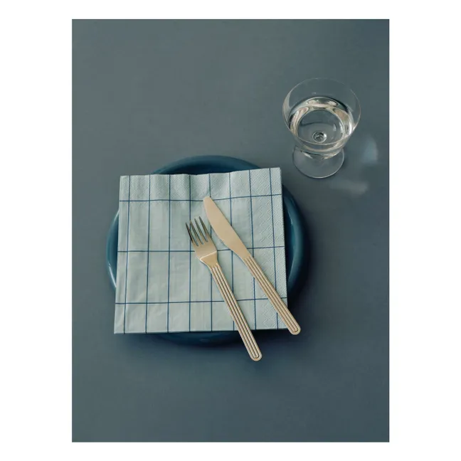 Servilletas de papel - Lote de 20 | Azul Cielo