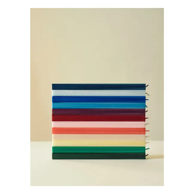 Quadratische Kerzen - 4er-Set | Grün