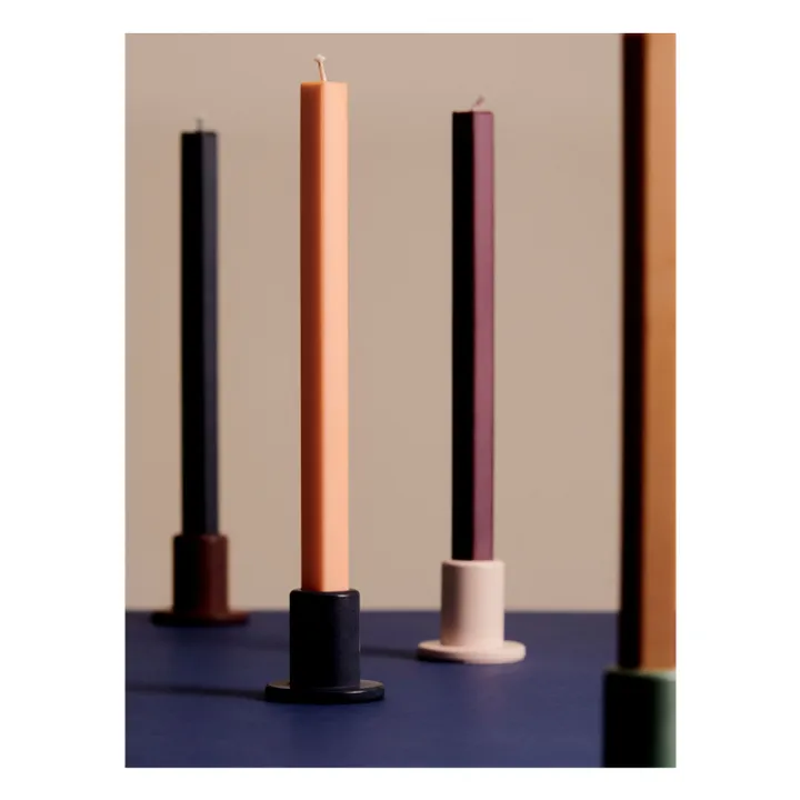 Bougies carrées - Set de 4 | Rouge- Image produit n°1