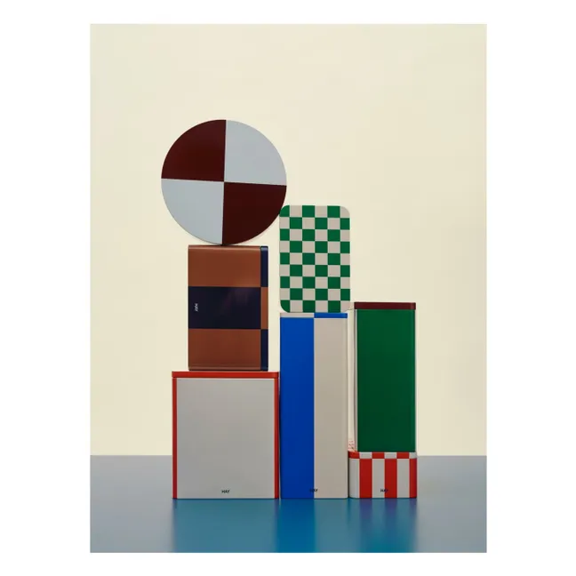 Caja de lata | Burgundy