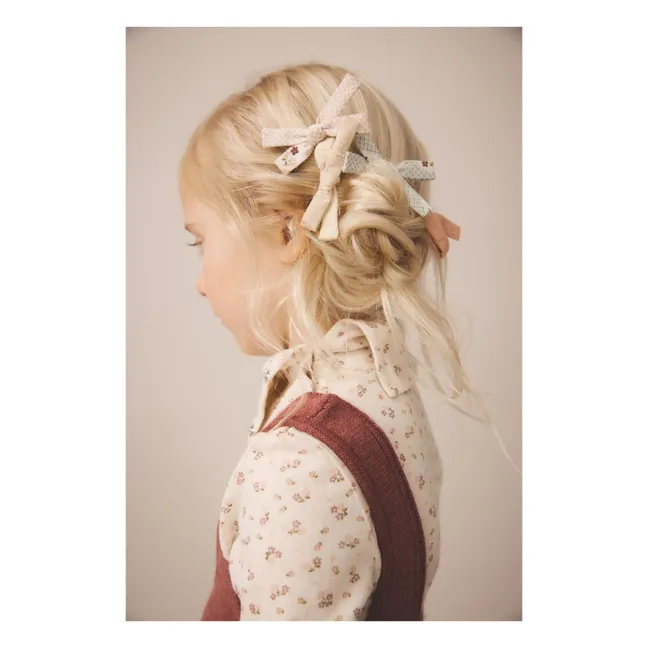 Robe Sage Laine de Mérinos | Bois de rose