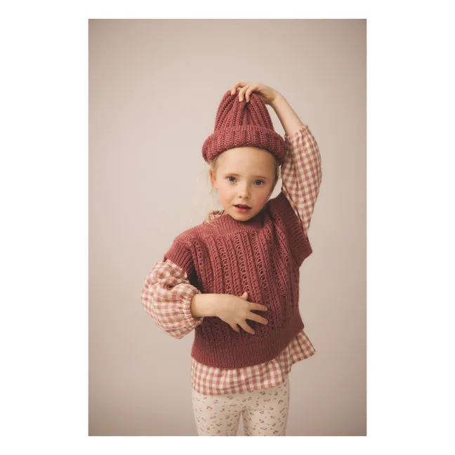 Pull Margot Laine de Mérinos | Bois de rose