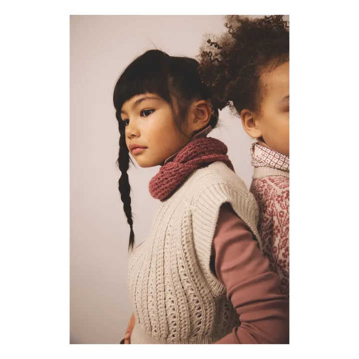 Pull Margot Laine de Mérinos | Ecru- Image produit n°7