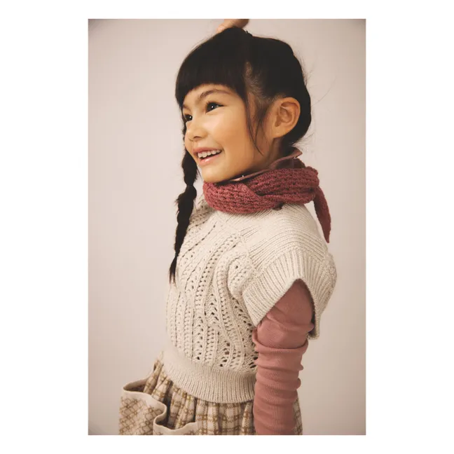 Margot Merino wool sweater | Ecru