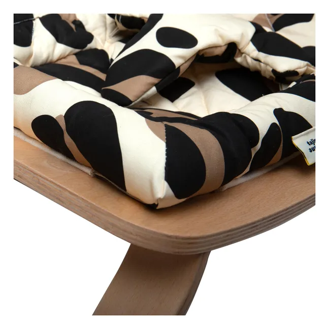 Levo beech chair - Tajine Banane x Charlie Crane | Leopard