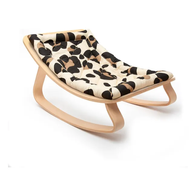 Poltrona Levo in faggio - Tajine Banane x Charlie Crane | Leopardo