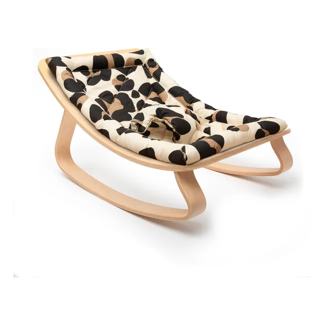 Sillón de haya Levo - Tajine Banane x Charlie Crane | Leopardo