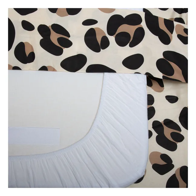 Duo couette & oreiller Doli - Tajine Banane x Charlie Crane | Léopard
