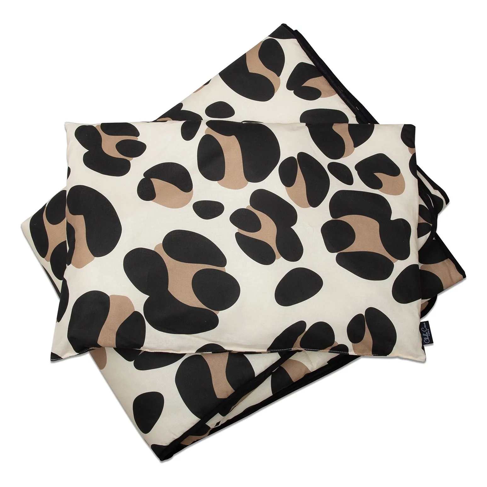 Charlie Crane Leopard Comforter & Pillow Doli - Tajine Banane X