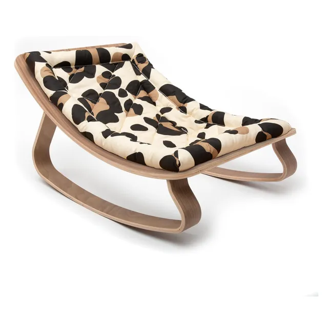Tumbona de nogal Levo - Tajine Banane x Charlie Crane | Leopardo