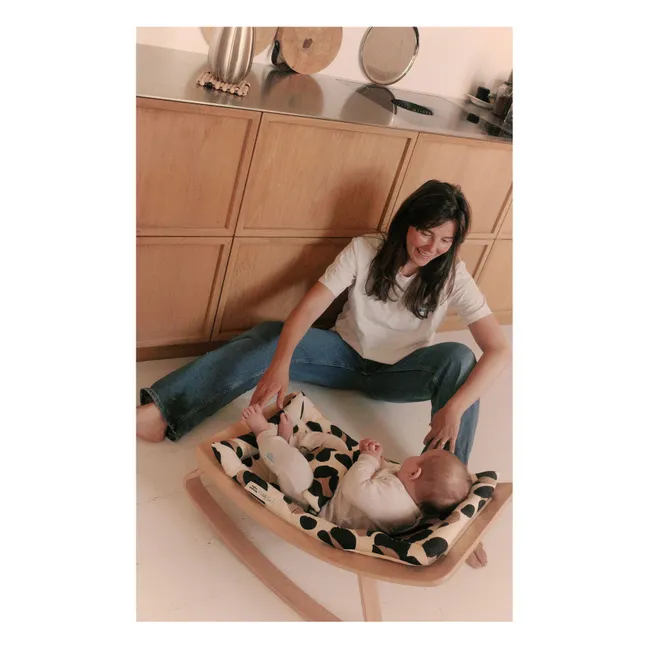 Sillón de haya Levo - Tajine Banane x Charlie Crane | Leopardo