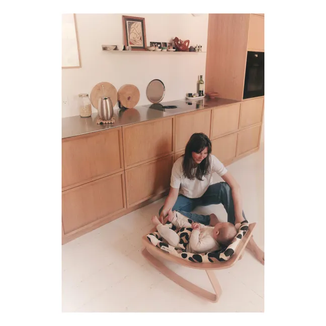 Levo beech chair - Tajine Banane x Charlie Crane | Leopard