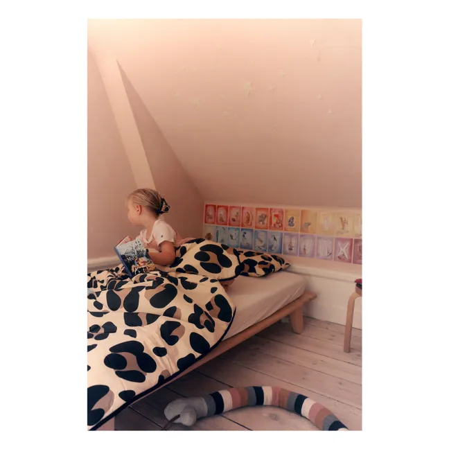 Duo couette & oreiller Doli - Tajine Banane x Charlie Crane | Léopard