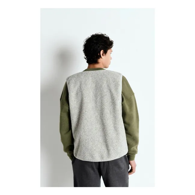 Veste Sans Manches Hoktown Fibres Recyclées | Gris chiné