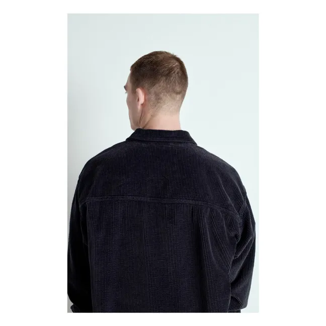 Chemise Padow Velours | Carbone