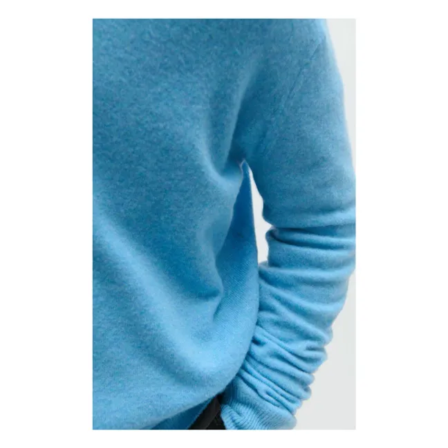 Jersey de lana Raxow | Azul moteado