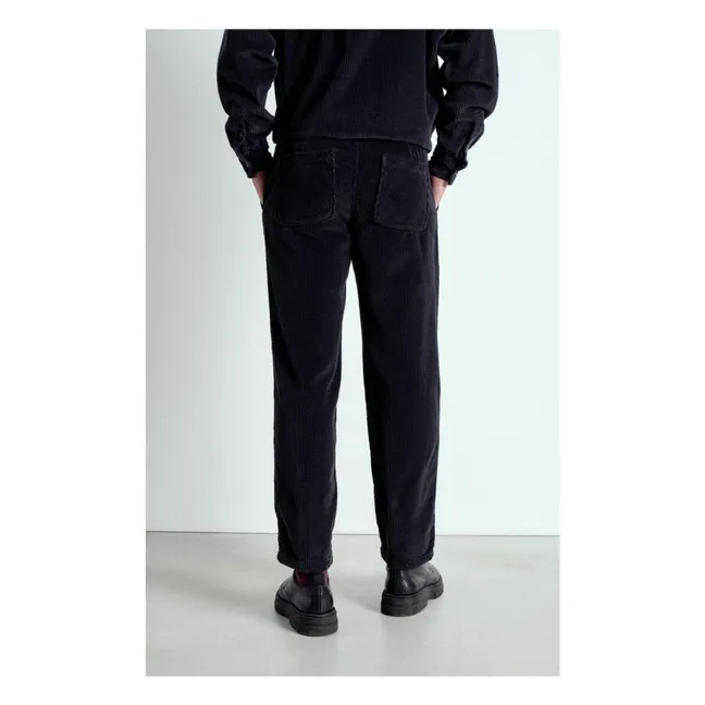 Hose Padow Velours | Kohle