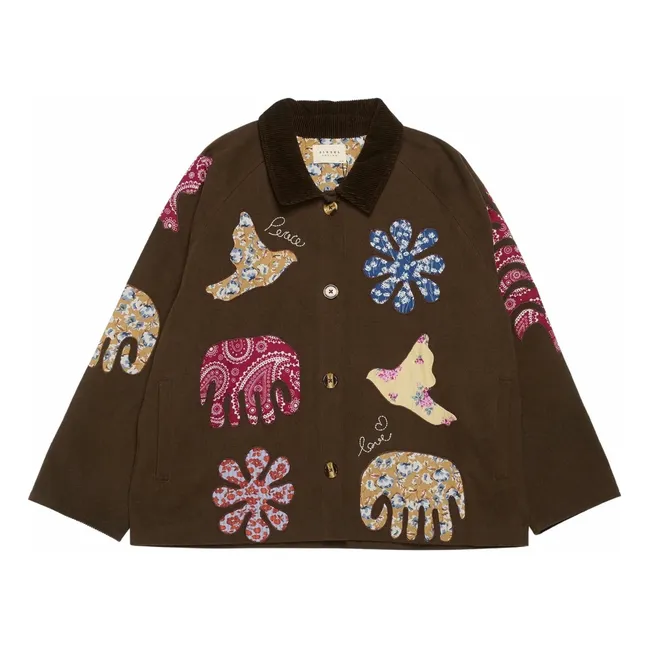 Veste Lillibeth Coton Bio - Collection Enfant | Marron