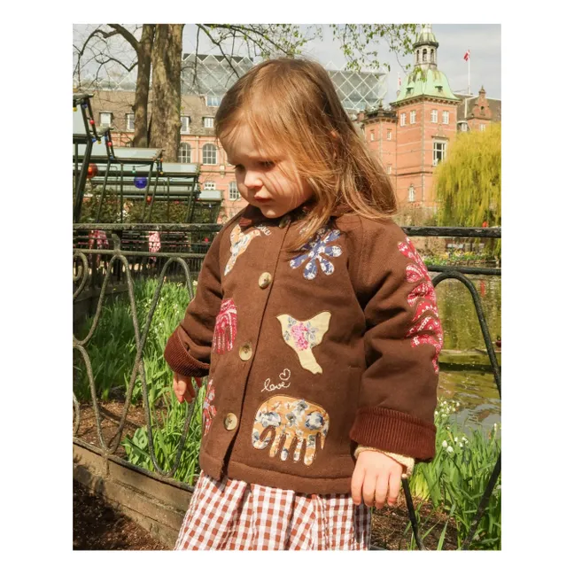 Veste Lillibeth Coton Bio - Collection Enfant | Marron