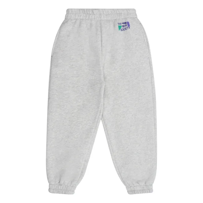 Cesar organic cotton joggers | Heather grey