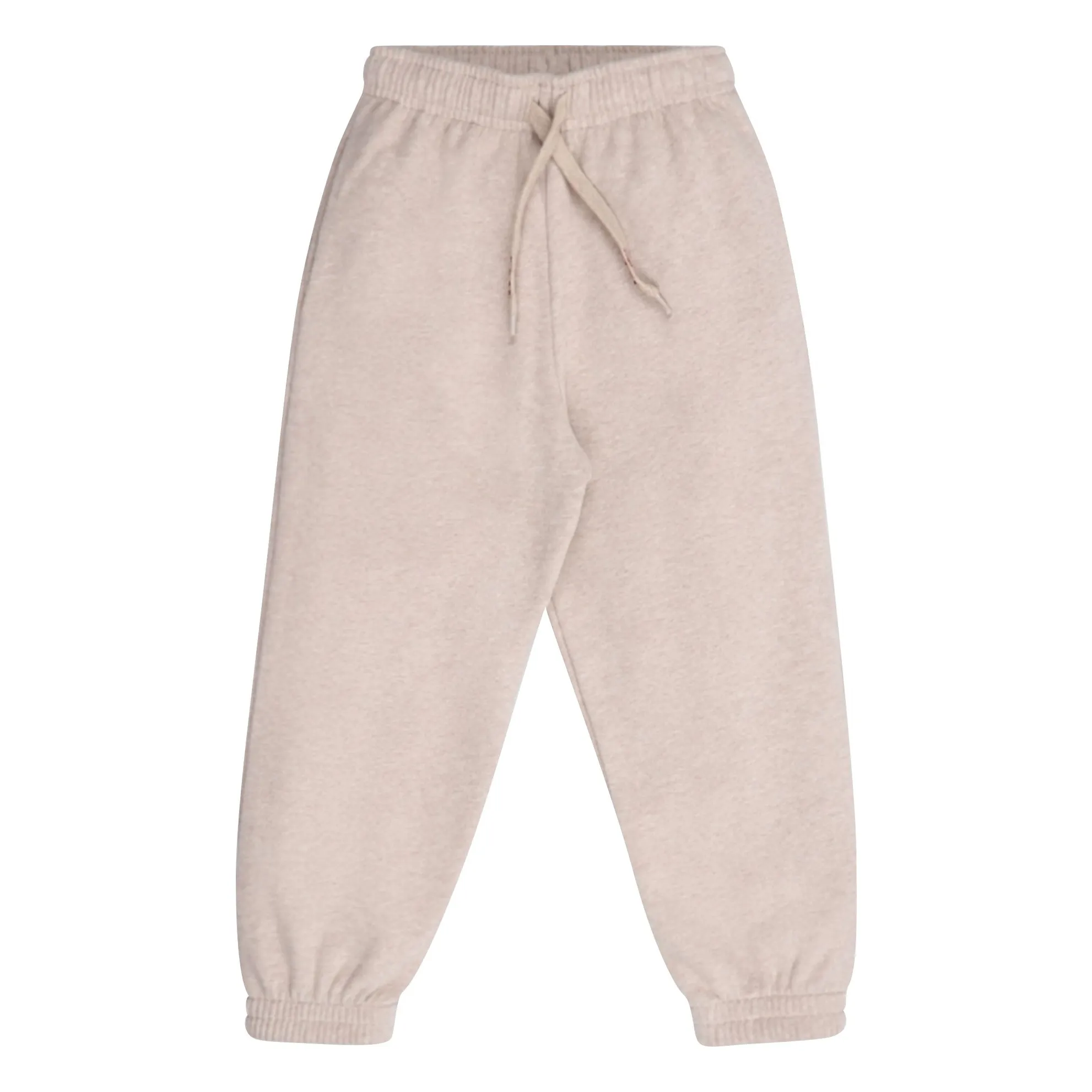 The New Society Beige Jogger Logo