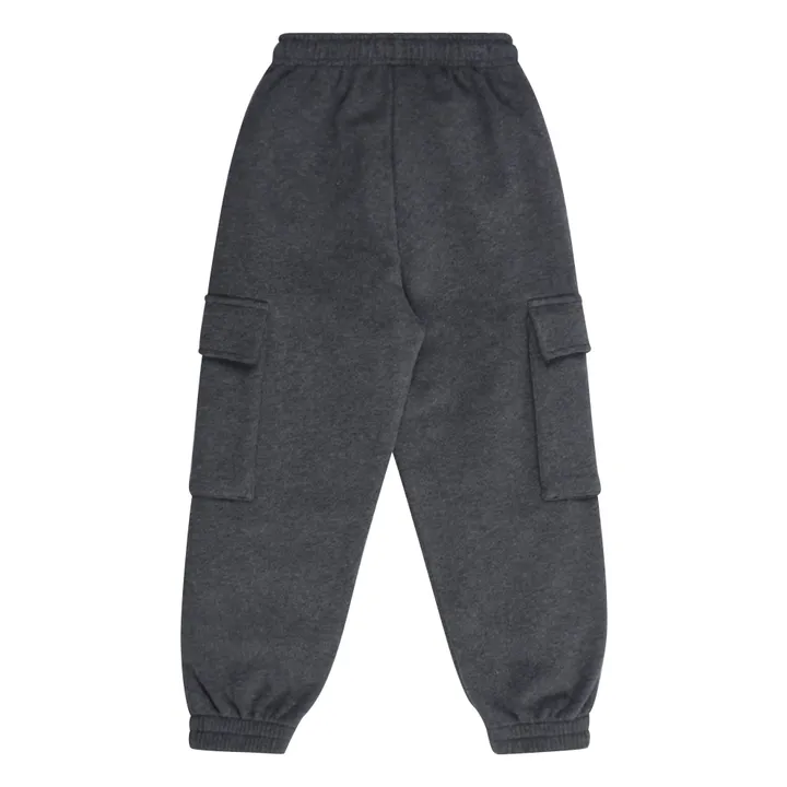 Jogger Cargo Logo | Gris foncé- Image produit n°1