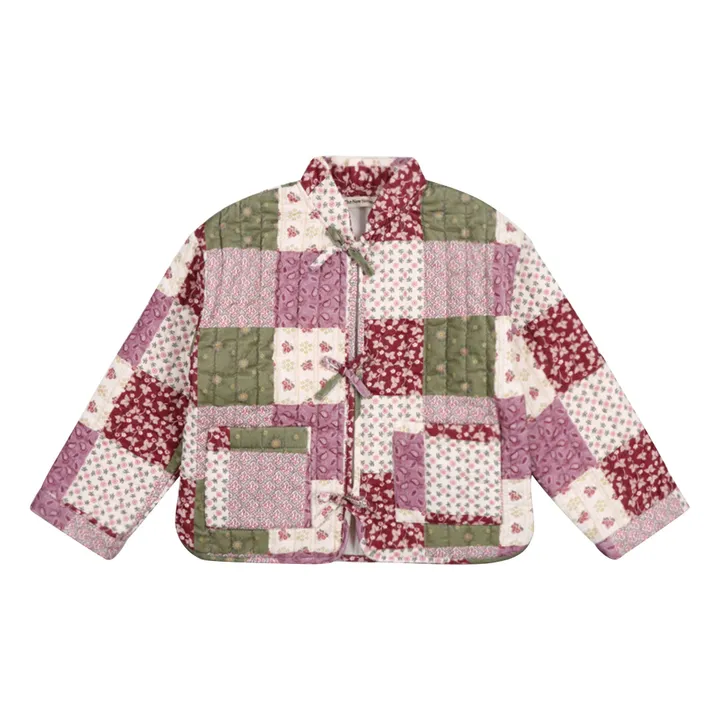 Veste Melba Patchwork | Rose- Image produit n°0