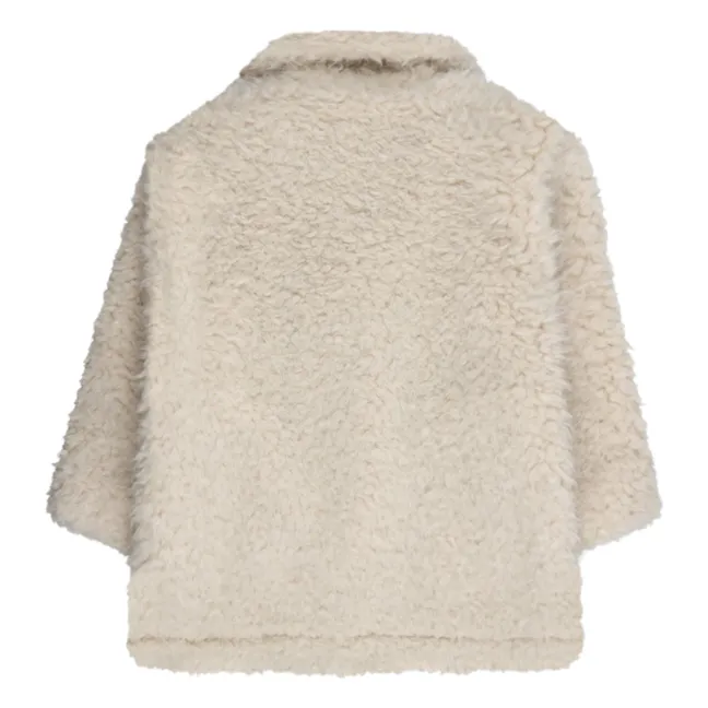 Ninette Recycled Fiber Coat | Beige