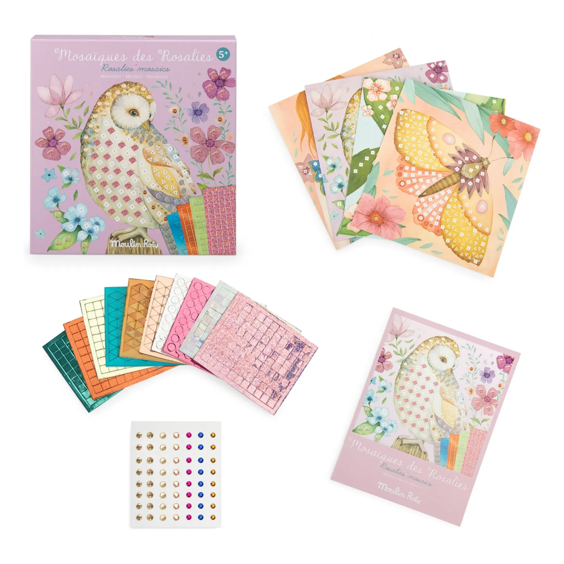 Coffret mosaïques Les Rosalies