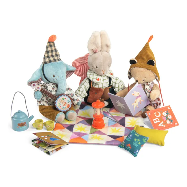 Set le coin des histoires Les Minouchkas