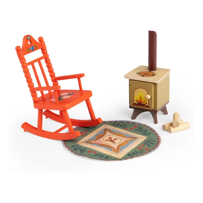 Set au coin du feu Les Minouchkas